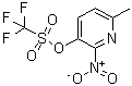CAS#: 163083-48-5, 6-Methyl-2-Nitro-3-Pyridinyl Trifluoromethanesulfonate