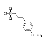 CAS 登录号：163155-57-5， 三氯[3-(4-甲氧基苯基)丙基]硅烷