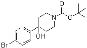 CAS 登录号：163209-96-9， 4-(4-溴苯基)-4-羟基-1-哌啶羧酸叔丁酯