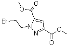 CAS 登录号：163213-29-4， 1-(2-溴乙基)-1H-吡唑-3,5-二羧酸二甲酯