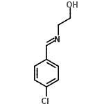 CAS 登录号：16327-95-0， 2-[(E)-(4-氯苄亚基)氨基]乙醇