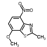 CAS#: 163299-53-4, 7-Methoxy-2-Methyl-4-Nitro-1,3-Benzothiazole