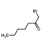 CAS 登录号：16339-93-8， 1-溴-2-庚酮