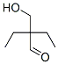 CAS 登录号：1634-72-6， 2-乙基-2-(羟基甲基)丁醛
