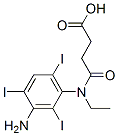 CAS 登录号：1634-73-7， 琥珀酸单-3-氨基-2,4,6-三碘-N-乙基苯胺