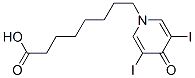 CAS 登录号：16345-00-9， 1,4-二氢-3,5-二碘-4-氧代-1-吡啶辛酸