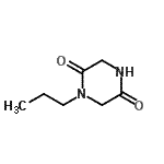 CAS#: 16350-43-9, 1-Propyl-2,5-Piperazinedione
