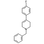 CAS 登录号：163630-89-5， 1-苄基-4-(4-氟苯基)-1,2,3,6-四氢吡啶
