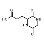 CAS#: 16364-35-5, 3-(3,6-Dioxo-2-Piperazinyl)Propanoic Acid