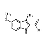 CAS#: 16381-50-3, 5-Methoxy-3-Methyl-1H-Indole-2-Carboxylic Acid