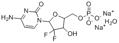 CAS 登录号：1638288-31-9， 吉西他滨单磷酸酯二钠盐