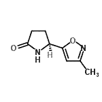 CAS#: 163849-08-9, (5S)-5-(3-Methyl-1,2-Oxazol-5-Yl)-2-Pyrrolidinone