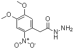 CAS 登录号：16392-68-0， 2-(4,5-二甲氧基-2-硝基苯基)乙酰肼