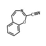 CAS#: 16393-03-6, 1,3-Benzoxazepine-2-Carbonitrile