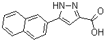 CAS 登录号：164295-94-7， 5-(2-萘基)-1H-吡唑-3-羧酸