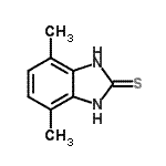 CAS 登录号：16458-68-7， 4,7-二甲基-1,3-二氢-2H-苯并咪唑-2-硫酮