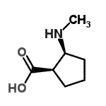 CAS#: 164916-43-2, (1R,2S)-2-(Methylamino)Cyclopentanecarboxylic Acid