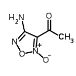 CAS 登录号：164926-69-6， 1-(4-氨基-2-氧代-1,2,5-恶二唑-3-基)乙酮