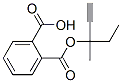 CAS 登录号：16509-28-7， 2-(3-甲基戊-1-炔-3-基氧羰基)苯甲酸