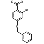 CAS#: 165190-62-5, 4-(Benzyloxy)-2-Bromo-1-Nitrobenzene