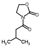 CAS#: 165460-41-3, 3-(3-Methylbutanoyl)-1,3-Oxazolidin-2-One