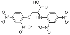 CAS 登录号：1655-62-5， N,S-二(2,4-二硝基苯基)-L-半胱氨酸