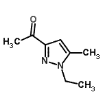 CAS 登录号：165743-69-1， 1-(1-乙基-5-甲基-1H-吡唑-3-基)乙酮