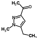 CAS 登录号：165744-17-2， 1-(5-乙基-1-甲基-1H-吡唑-3-基)乙酮