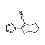 CAS#: 165820-24-6, 2-(1H-Pyrrol-1-Yl)-5,6-Dihydro-4H-Cyclopenta[b]Thiophene-3-Carbonitrile