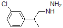 CAS#: 16602-97-4, 1-(3-Chloro-alpha-Methylphenethyl)Hydrazine