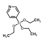 CAS 登录号：166262-04-0， 4-(三乙氧基硅烷基)吡啶