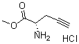 CAS#: 166271-28-9, (2S)-2-Amino-4-Pentynoic Acid Methyl Ester Hydrochloride