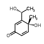 CAS#: 166327-64-6, (4R)-4-Hydroxy-3-[(1R)-1-Hydroxyethyl]-4-Methyl-2,5-Cyclohexadien-1-One