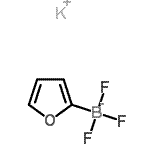 CAS 登录号：166328-14-9， 钾三氟(2-呋喃基)硼酸酯(1-)