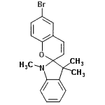 CAS#: 16650-14-9, 6-Bromo-1',3',3'-Trimethyl-1',3'-Dihydrospiro[Chromene-2,2'-Indole]