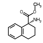 CAS#: 166586-79-4, Methyl (1R)-1-Amino-1,2,3,4-Tetrahydro-1-Naphthalenecarboxylate