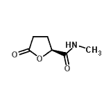 CAS#: 166765-05-5, (2S)-N-Methyl-5-Oxotetrahydro-2-Furancarboxamide