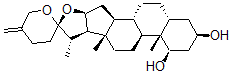CAS#: 16683-27-5, 5beta-Spirost-25(27)-Ene-1beta,3beta-Diol