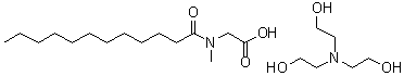 CAS 登录号：16693-53-1， 2,2',2''-次氮基三(乙醇)单[N-甲基-N-(1-氧代十二烷基)甘氨酸]酯