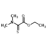 CAS#: 16703-48-3, Ethyl (Dimethylamino)(Thioxo)Acetate