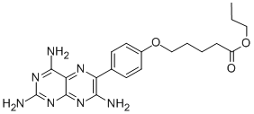 CAS#: 167224-20-6, Propyl 5-[4-(2,4,7-Triaminopteridin-6-Yl)Phenoxy]Pentanoate