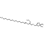 CAS 登录号：16725-41-0， 4-({[(4E)-2-甲氧基-4-十八碳烯-1-基]氧基}甲基)-2,2-二甲基-1,3-二氧戊环