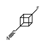 CAS 登录号：167496-76-6， 4-氟-1-立方烷甲腈