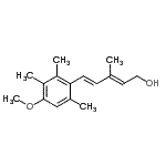 CAS#: 167637-42-5, (2E,4E)-5-(4-Methoxy-2,3,6-Trimethylphenyl)-3-Methyl-2,4-Pentadien-1-Ol