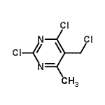 CAS#: 16768-43-7, 2,4-Dichloro-5-(Chloromethyl)-6-Methylpyrimidine