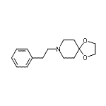 CAS#: 16771-89-4, 8-(2-Phenylethyl)-1,4-Dioxa-8-Azaspiro[4.5]Decane