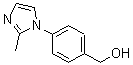 CAS 登录号：167758-58-9， 4-(2-甲基-1H-咪唑-1-基)-苯甲醇