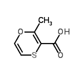 CAS 登录号：167872-42-6， 2-甲基-1,4-氧硫杂环己二烯-3-羧酸