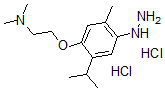 CAS 登录号:16809-63-5, 5-(2-(二甲基氨基)乙氧基)-p-伞花烃-2-基肼二盐酸盐