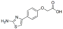 CAS 登录号：168127-34-2， 2-[4-(2-氨基-1,3-噻唑-4-基)苯氧基]乙酸